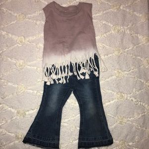 Boho baby girl outfit